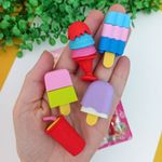 Borracha Mini Sorvetes e Picolés - Importado