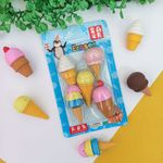 Borracha Mini Sorvetes e Picolés - Importado