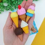 Borracha Mini Sorvetes e Picolés - Importado