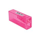 Apontador com Depósito Retângular Neon - Faber-Castell