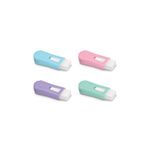 Apontador com Deposito + Borracha Fc Mix Pastel - Faber Castell