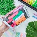 Estojo / Necessaire Retangular Cristal Candy - Fizz