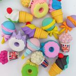 Borracha Mini Fofuras e Doces Cores Sortidas - Importado