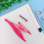 Compasso Lapiseira 0.5 mm Escolar sem Tira-Linha (Rosa e Azul) - Tilibra