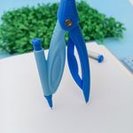 Compasso Lapiseira 0.5 mm Escolar sem Tira-Linha (Rosa e Azul) - Tilibra