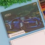 Caderno Cartografia e Desenho Milimetrado Espiral Silver Tuning 60 Folhas 27,5 x 20 cm - São Domingos