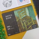 Sketchbook The National Gallery 20 x 27,5 cm 44 Folhas - São Domingos