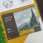 Sketchbook The National Gallery 20 x 27,5 cm 44 Folhas - São Domingos