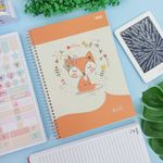 Caderno Universitário 1 Matéria So Cute 80 folhas - São Domingos