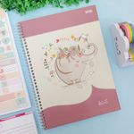 Caderno Universitário 1 Matéria So Cute 80 folhas - São Domingos