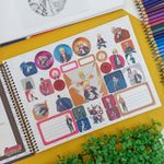 Caderno Cartografia Espiral Boruto 60 Folhas Capa Dura - São Domingos