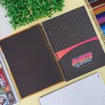 Caderno Universitário Espiral Boruto 10 Matérias 20 x 27,5 cm 160 Folhas - São Domingos