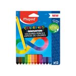 Lápis de Cor Triangular Infinito ColorPeps Infinity 12 Cores - Maped