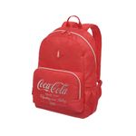 Mochila de Costas Coca-Cola Atlanta Vermelha - Pacific