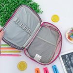 Estojo Box Rosa 100 Pens Jumbo com 1 Divisória - Daterra