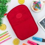 Estojo Box Vermelho 100 Pens Jumbo com 1 Divisória - Daterra