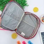 Estojo Box Vermelho 100 Pens Jumbo com 1 Divisória - Daterra