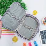 Estojo Box Lilás 100 Pens Jumbo com 1 Divisória - Daterra