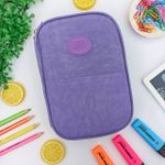 Estojo Box Lilás 100 Pens Jumbo com 1 Divisória - Daterra