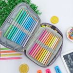 Estojo Box Lilás 100 Pens Jumbo com 1 Divisória - Daterra