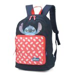 Mochila de Costas Stitch Azul/Vermelho - Luxcel