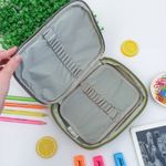 Estojo Box Verde Oliva 100 Pens Jumbo com 1 Divisória - Daterra