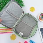 Estojo Box Verde Claro 100 Pens Jumbo com 1 Divisória - Daterra