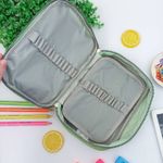 Estojo Box Verde Claro 100 Pens Jumbo com 1 Divisória - Daterra