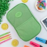 Estojo Box Verde Claro 100 Pens Jumbo com 1 Divisória - Daterra