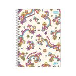 Caderno Universitário Espiral D+ Colorido 20 Matérias 400 Folhas - Tilibra