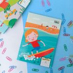 Caderno 1/4 Quadriculado 7 x 7 mm 14 x 20 cm 40 Folhas - Tilibra
