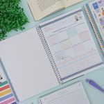 Caderno Universitário Espiral Capa Dura Snoopy Connect 1 Matéria 20 x 27,5 cm 80 Folhas - Tilibra