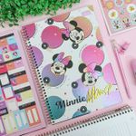 Caderno Universitário Espiral Capa Dura Minnie Mouse Connect 1 Matéria 20 x 27,5 cm 80 Folhas - Tilibra