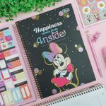 Caderno Universitário Espiral Capa Dura Minnie Mouse Connect 1 Matéria 20 x 27,5 cm 80 Folhas - Tilibra