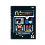 Caderno Universitário Pepper 16 Matérias 256 Folhas - Tilibra