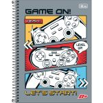 Caderno Universitário Colorido D+ 12 Matérias 240 Folhas 20 x 27,5 cm - Tilibra