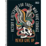 Caderno Universitário Colorido D+ 12 Matérias 240 Folhas 20 x 27,5 cm - Tilibra