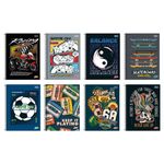 Caderno Universitário Colorido D+ 12 Matérias 240 Folhas 20 x 27,5 cm - Tilibra