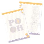 Refil para Fichário Universitário Pooh 20 x 27,5 cm 96 Folhas - Dac