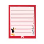 Refil de Fichas para Mini Fichário Looney Tunes 14 x 17 cm 80 Folhas - DAC