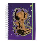 Caderno Universitário Smart Guardiões da Galáxia Groot 20 x 27,5 cm 80 Folhas - DAC