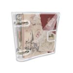 Fichário Argolado Mini Harry Potter 13 x 13,5 cm 80 Folhas - DAC