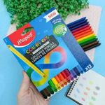 Lápis de Cor Triangular Infinito ColorPeps Infinity 12 Cores - Maped