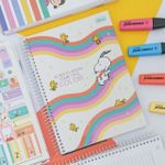 Caderno Universitário Espiral Capa Dura Snoopy Connect 10 Matérias 160 Folhas 20 x 27,5 cm - Tilibra