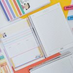 Caderno Universitário Espiral Capa Dura Snoopy Connect 10 Matérias 160 Folhas 20 x 27,5 cm - Tilibra