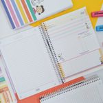 Caderno Universitário Espiral Capa Dura Snoopy Connect 10 Matérias 160 Folhas 20 x 27,5 cm - Tilibra