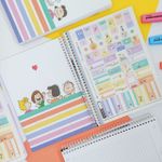 Caderno Universitário Espiral Capa Dura Snoopy Connect 10 Matérias 160 Folhas 20 x 27,5 cm - Tilibra