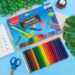 Lápis de Cor Triangular Infinito ColorPeps Infinity 24 Cores - Maped
