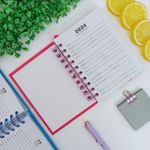 Agenda 2024 Executiva Colorida Frutas 10 x 14,1 cm 168 Folhas - Interponte