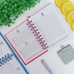 Agenda 2024 Executiva Colorida Frutas 10 x 14,1 cm 168 Folhas - Interponte